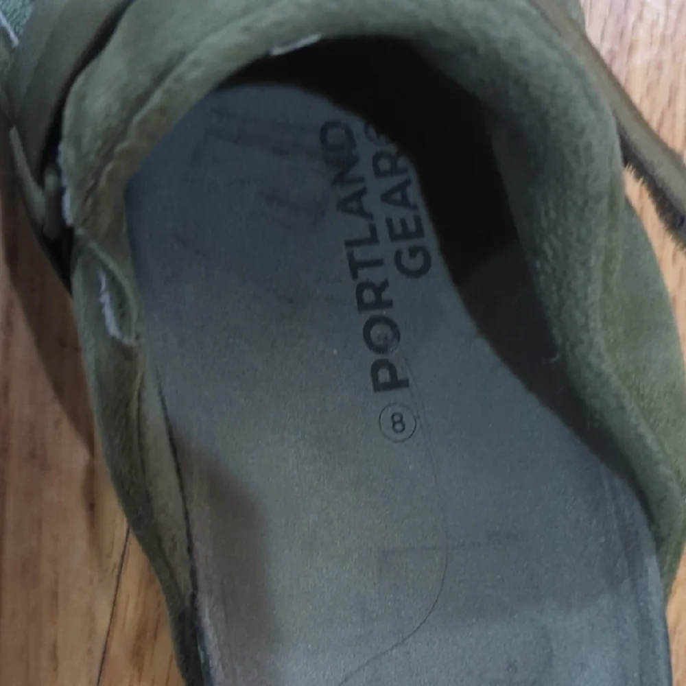 Portland Gear Haven Olive Mule Sz 8 - Picture 7 of 8